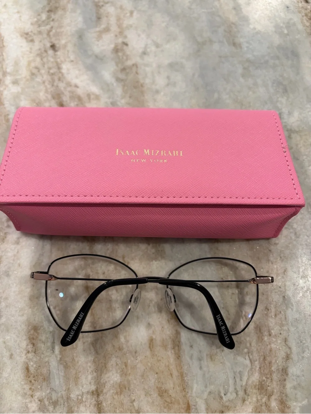 Isaac Mizrahi Eyeglass Frame, model IM 30054, with branded case